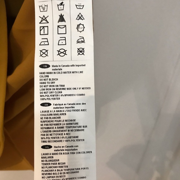 Beautiful mustard blouse from Joseph Ribkoff- never worn - Picture 5 of 5